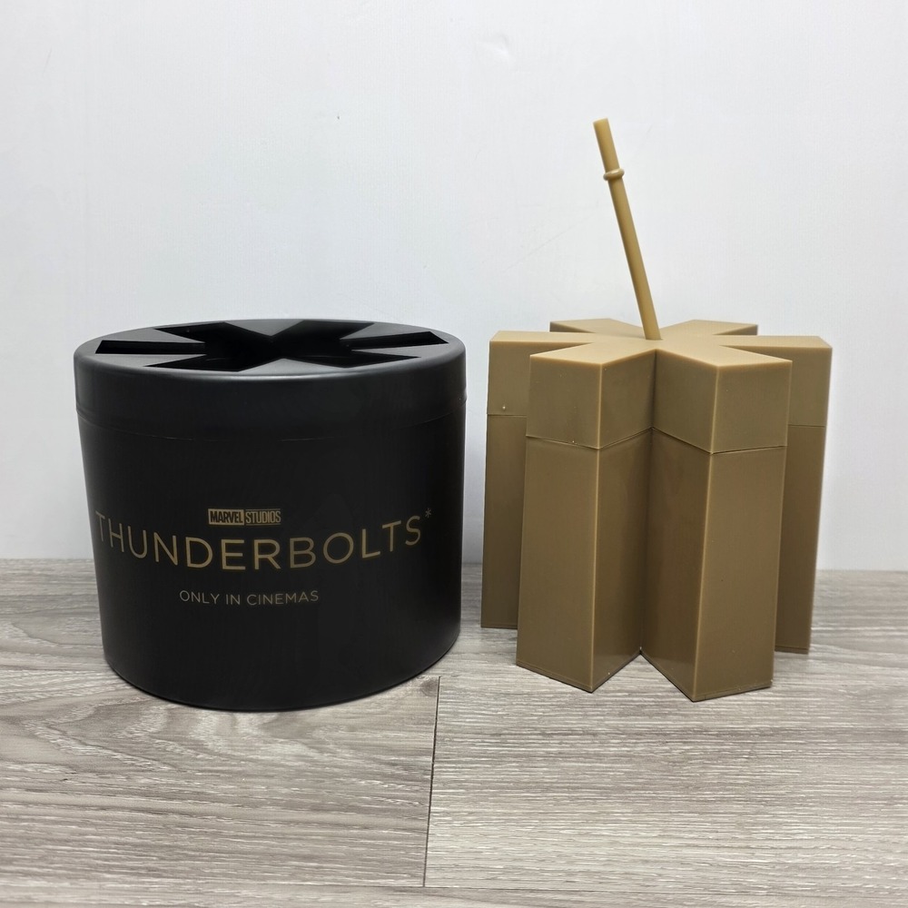 Marvel Thunderbolts Asterik Popcorn Bucket & Drink Collectible Regal - Picture 2 of 7